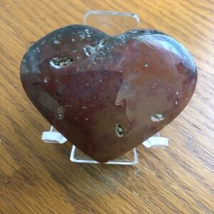 Heart-Shaped Stone Decor